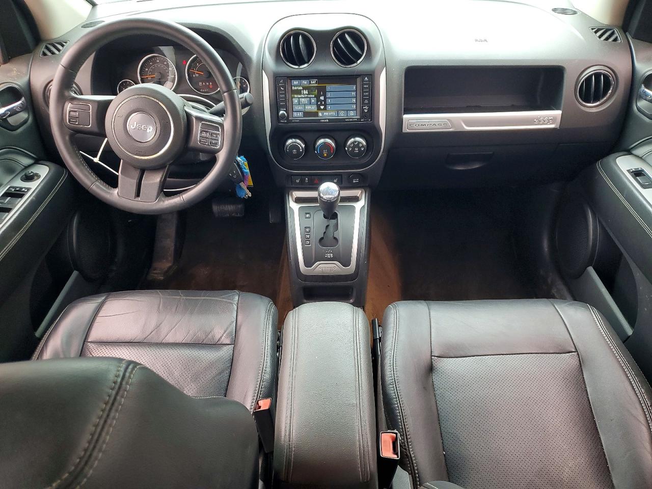 2014 Jeep Compass Latitude Белый vin: 1C4NJCEA5ED821388