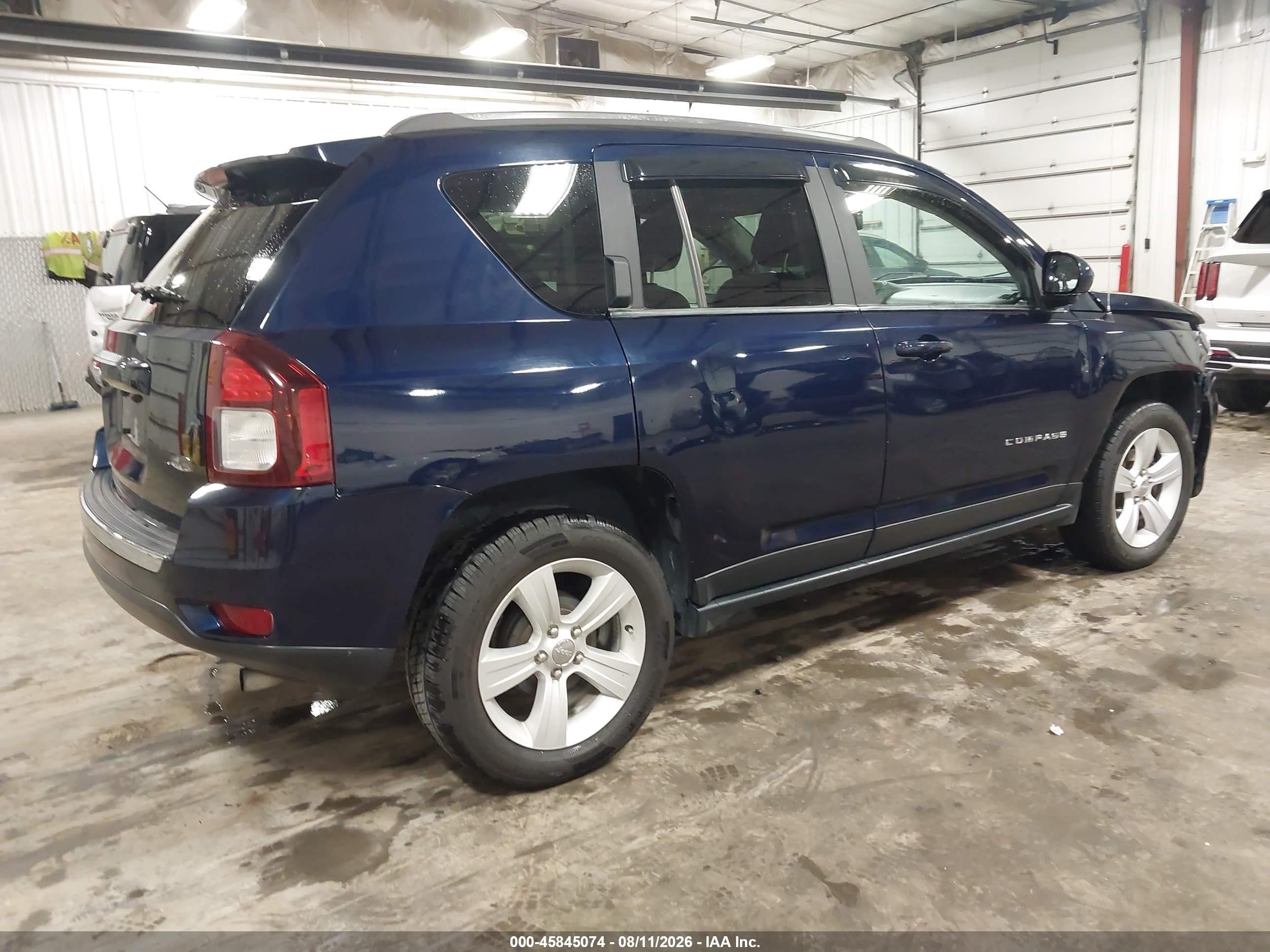 2015 Jeep Compass High Altitude Edition Blue vin: 1C4NJCEA5FD367709