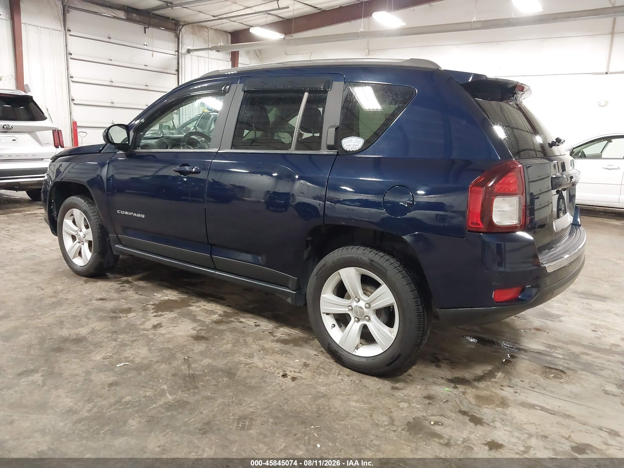 2015 Jeep Compass High Altitude Edition Blue vin: 1C4NJCEA5FD367709