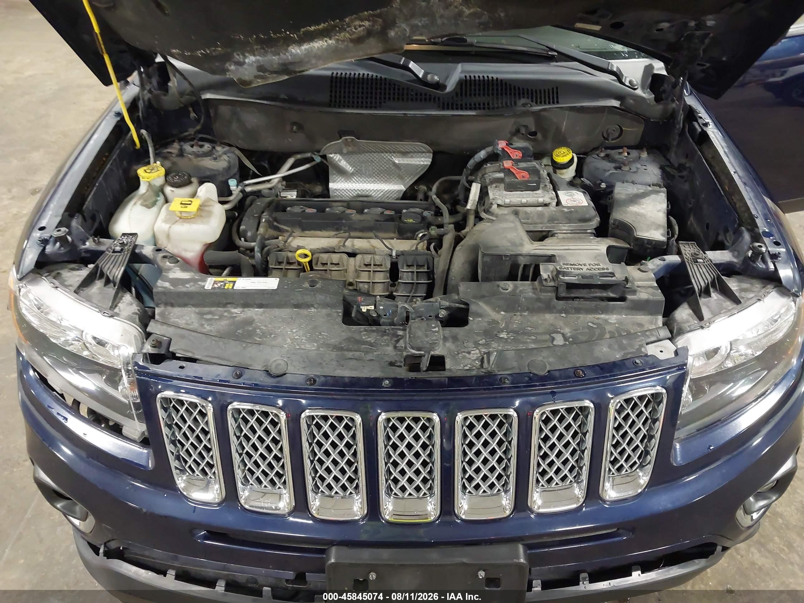 2015 Jeep Compass High Altitude Edition Blue vin: 1C4NJCEA5FD367709