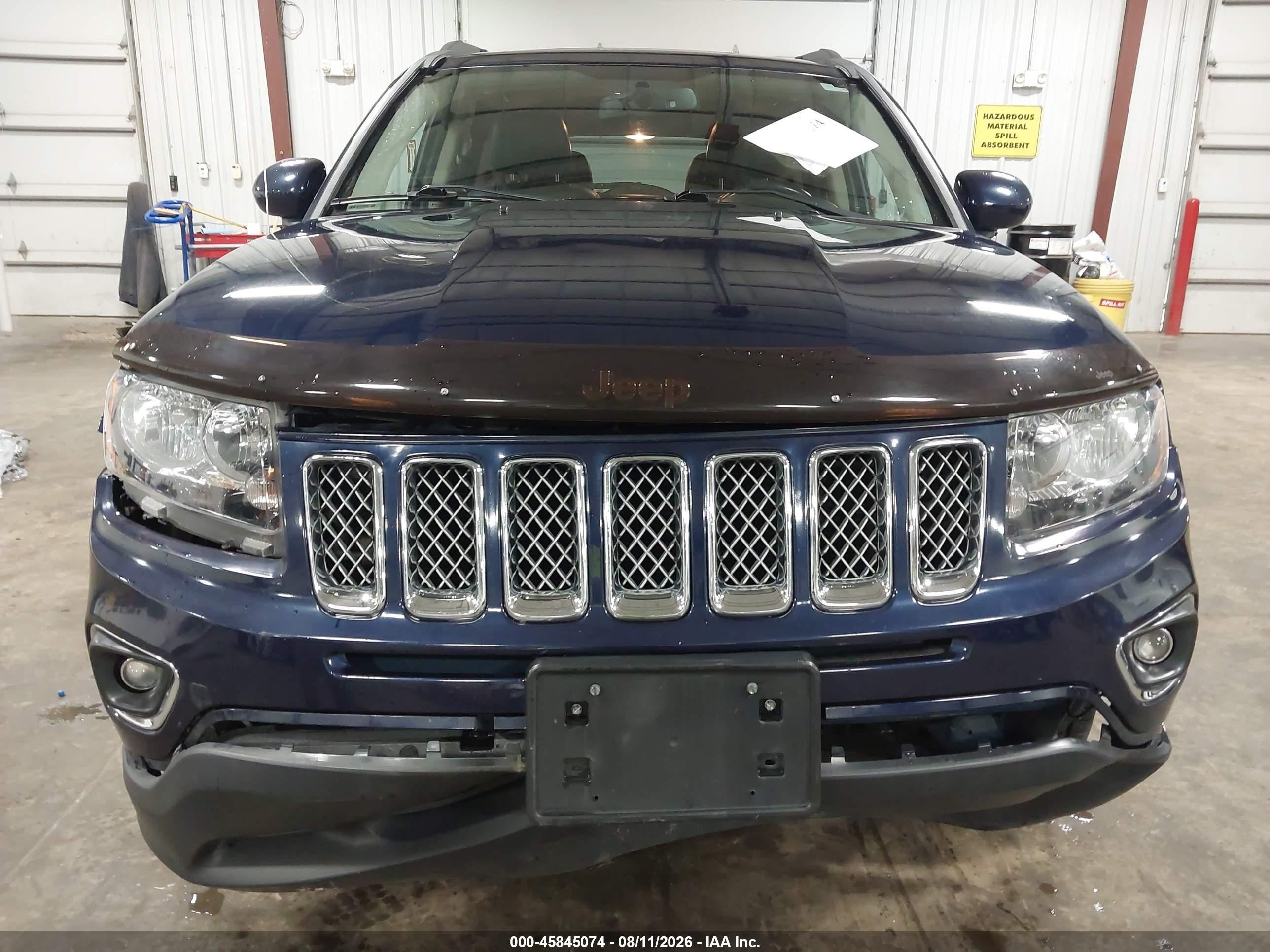 2015 Jeep Compass High Altitude Edition Blue vin: 1C4NJCEA5FD367709