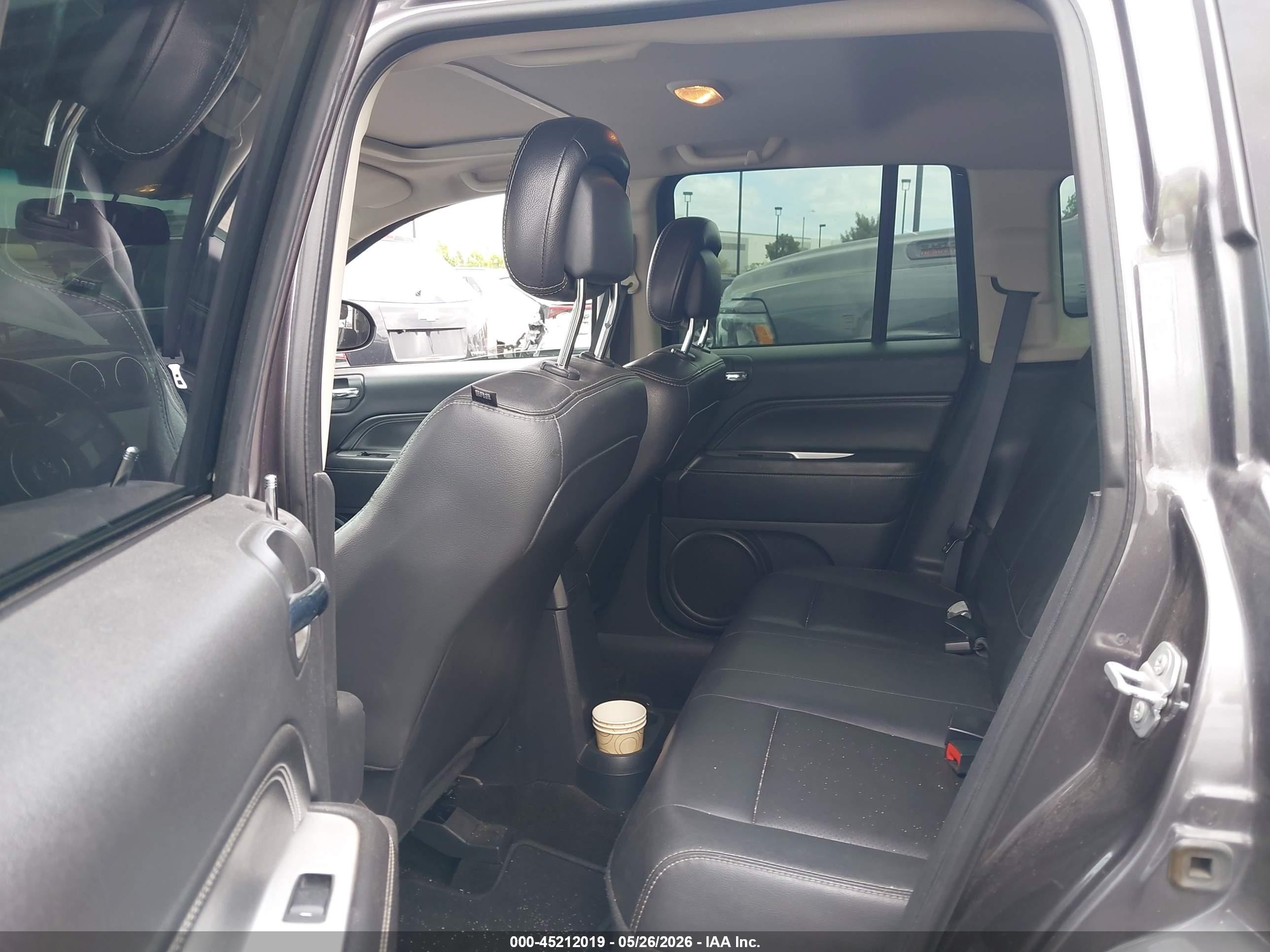 2015 Jeep Compass High Altitude Edition Серый vin: 1C4NJCEA5FD402409