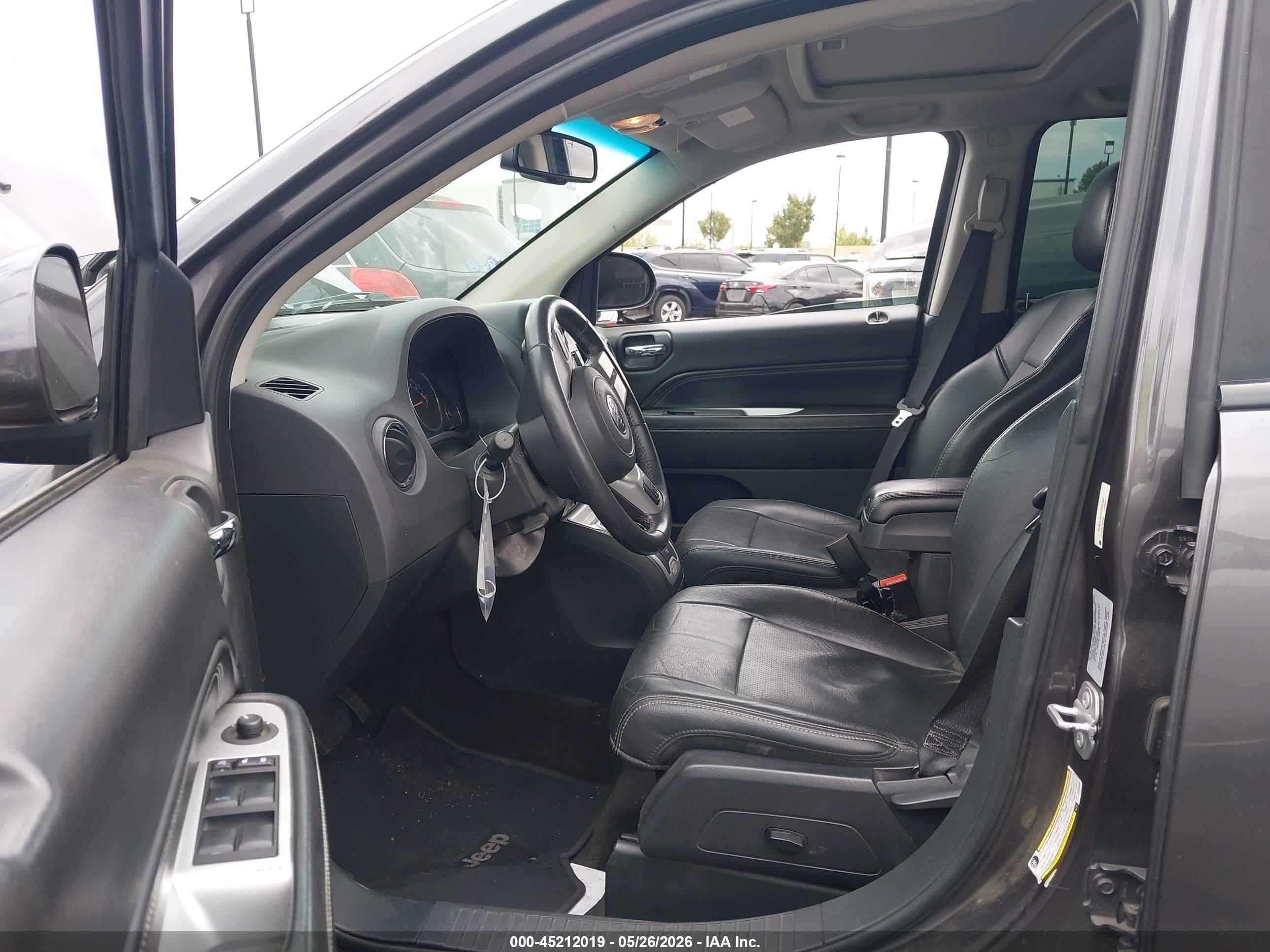 2015 Jeep Compass High Altitude Edition Серый vin: 1C4NJCEA5FD402409