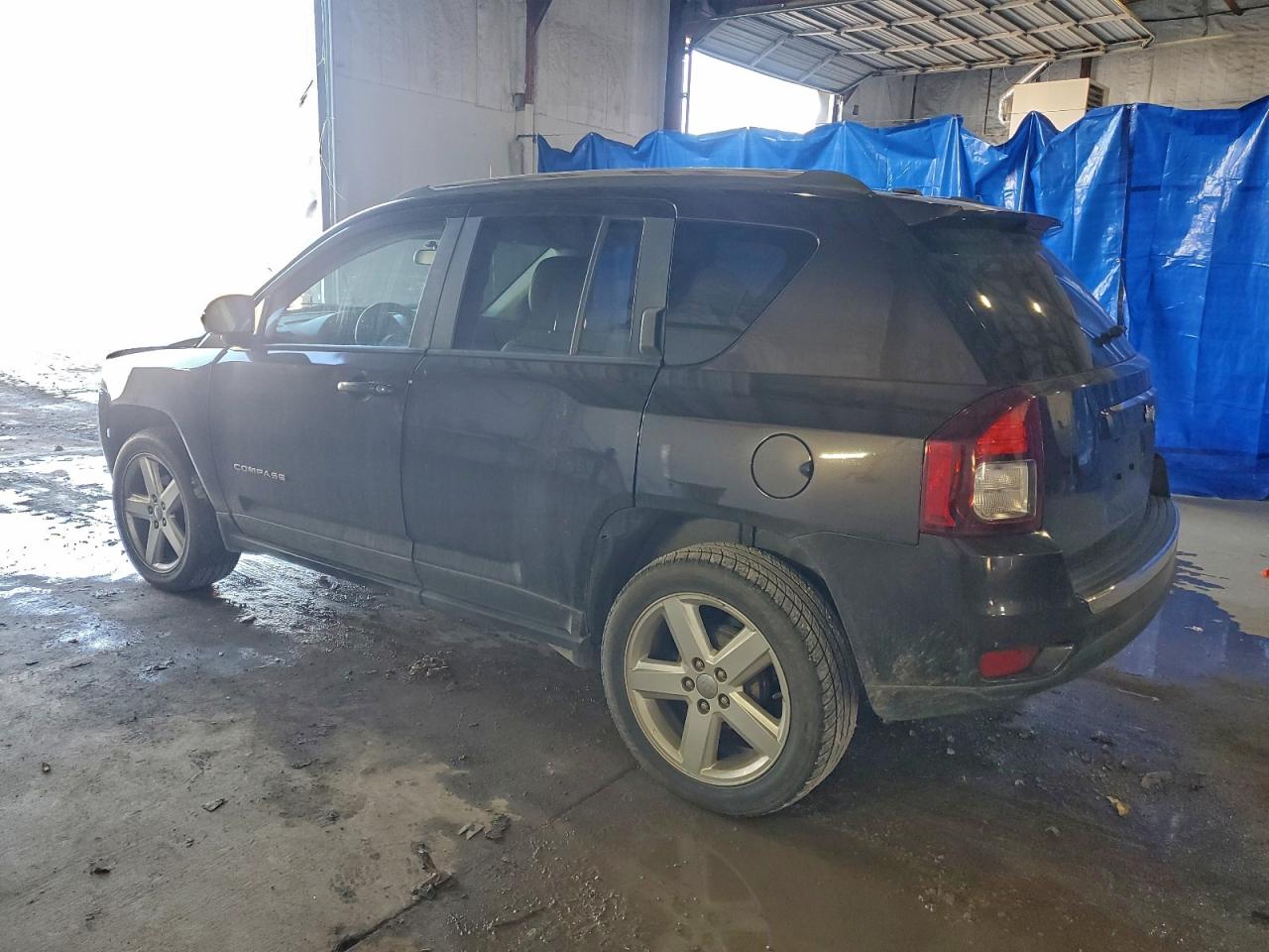 2014 Jeep Compass Latitude Brown vin: 1C4NJCEA7ED729974