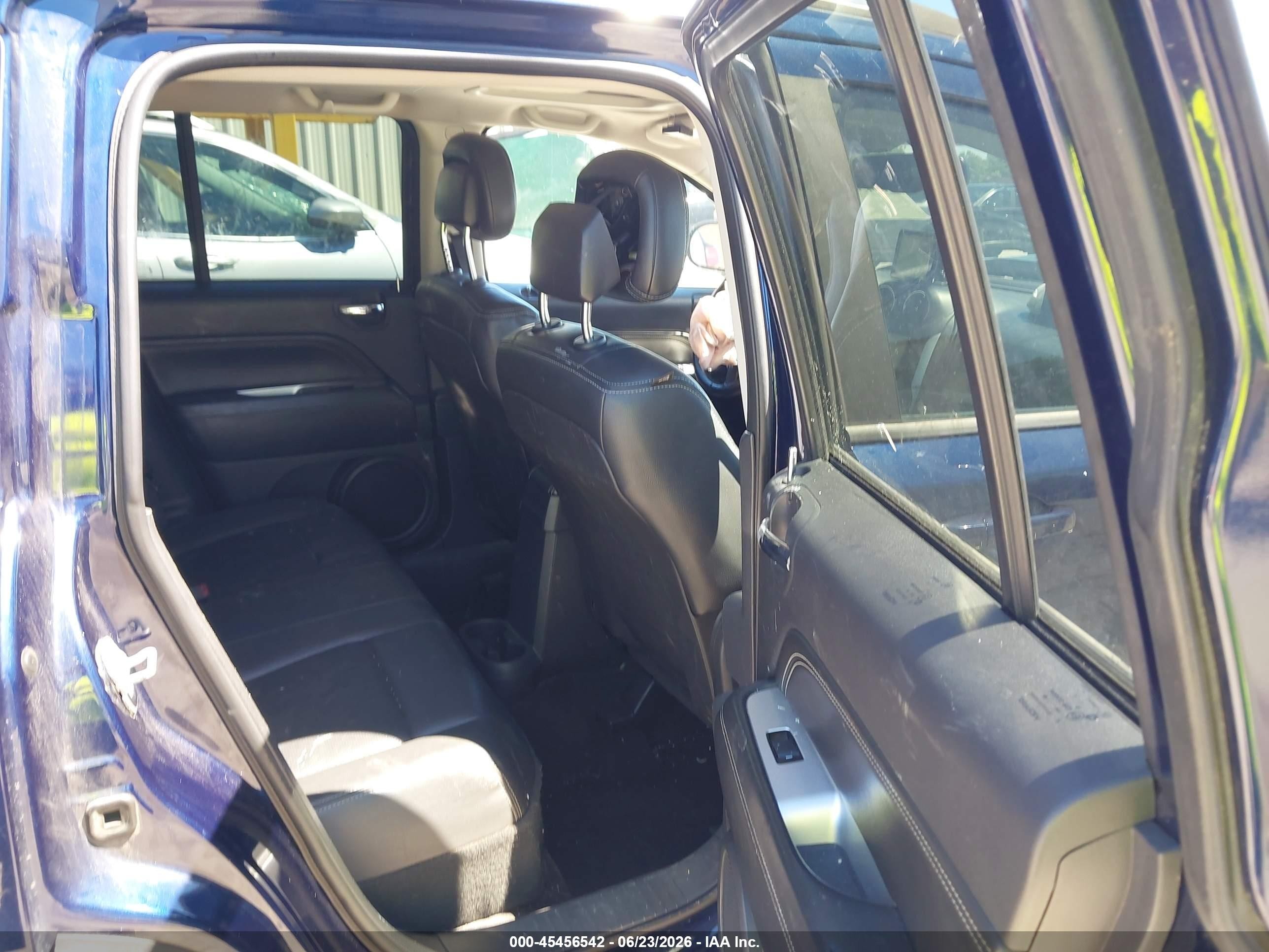 2014 Jeep Compass High Altitude Синий vin: 1C4NJCEA7ED849483