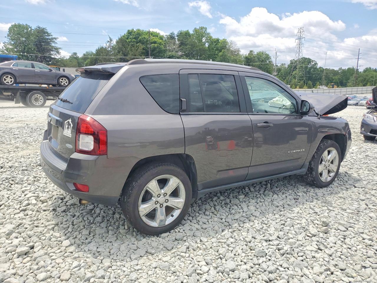 2015 Jeep Compass Latitude Угольный vin: 1C4NJCEA7FD361152