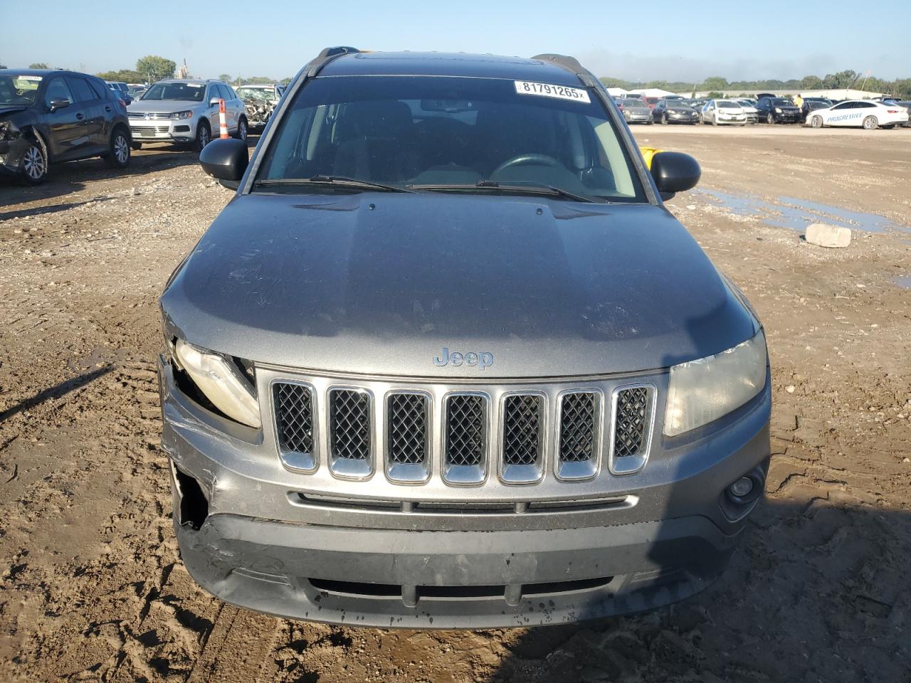 2012 Jeep Compass Latitude Charcoal vin: 1C4NJCEA9CD652411
