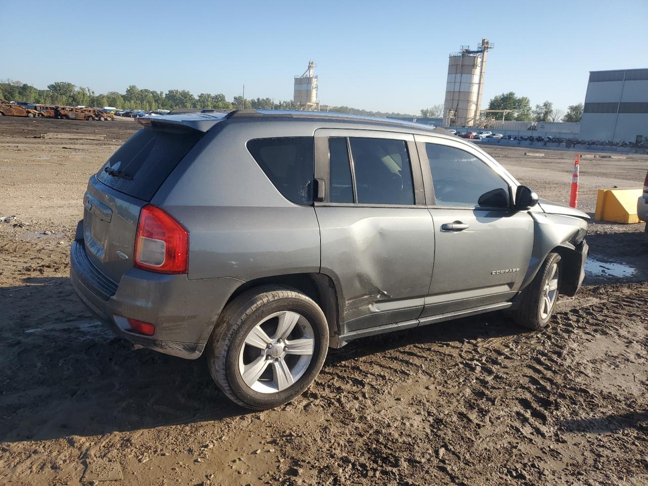 2012 Jeep Compass Latitude Charcoal vin: 1C4NJCEA9CD652411
