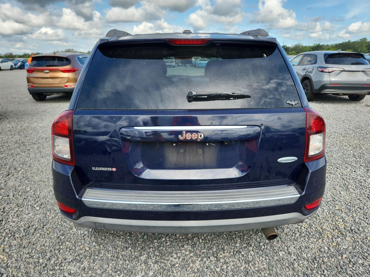 2014 Jeep Compass Latitude Blue vin: 1C4NJCEAXED643378