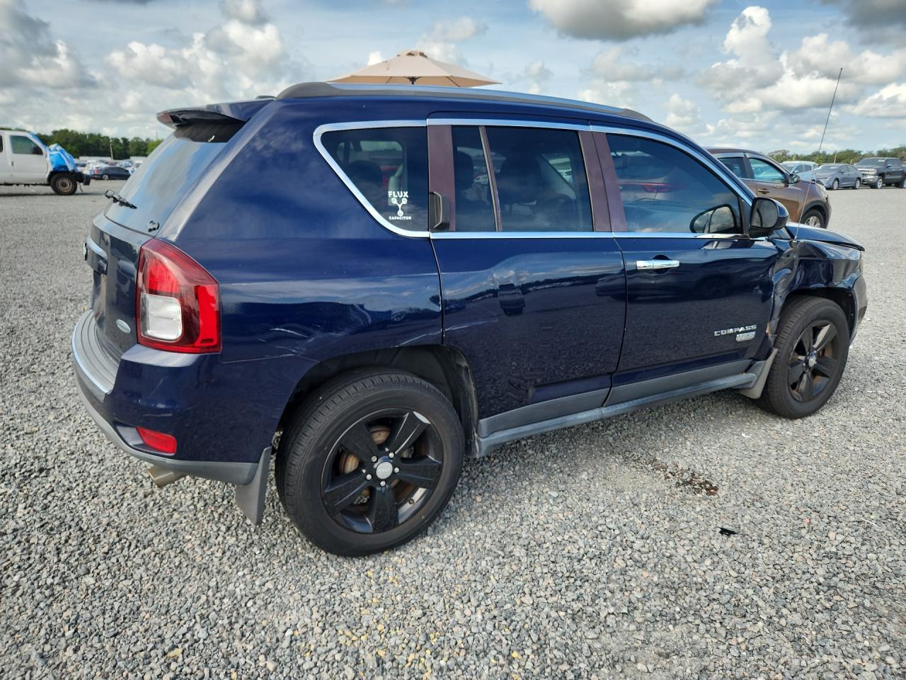 2014 Jeep Compass Latitude Blue vin: 1C4NJCEAXED643378