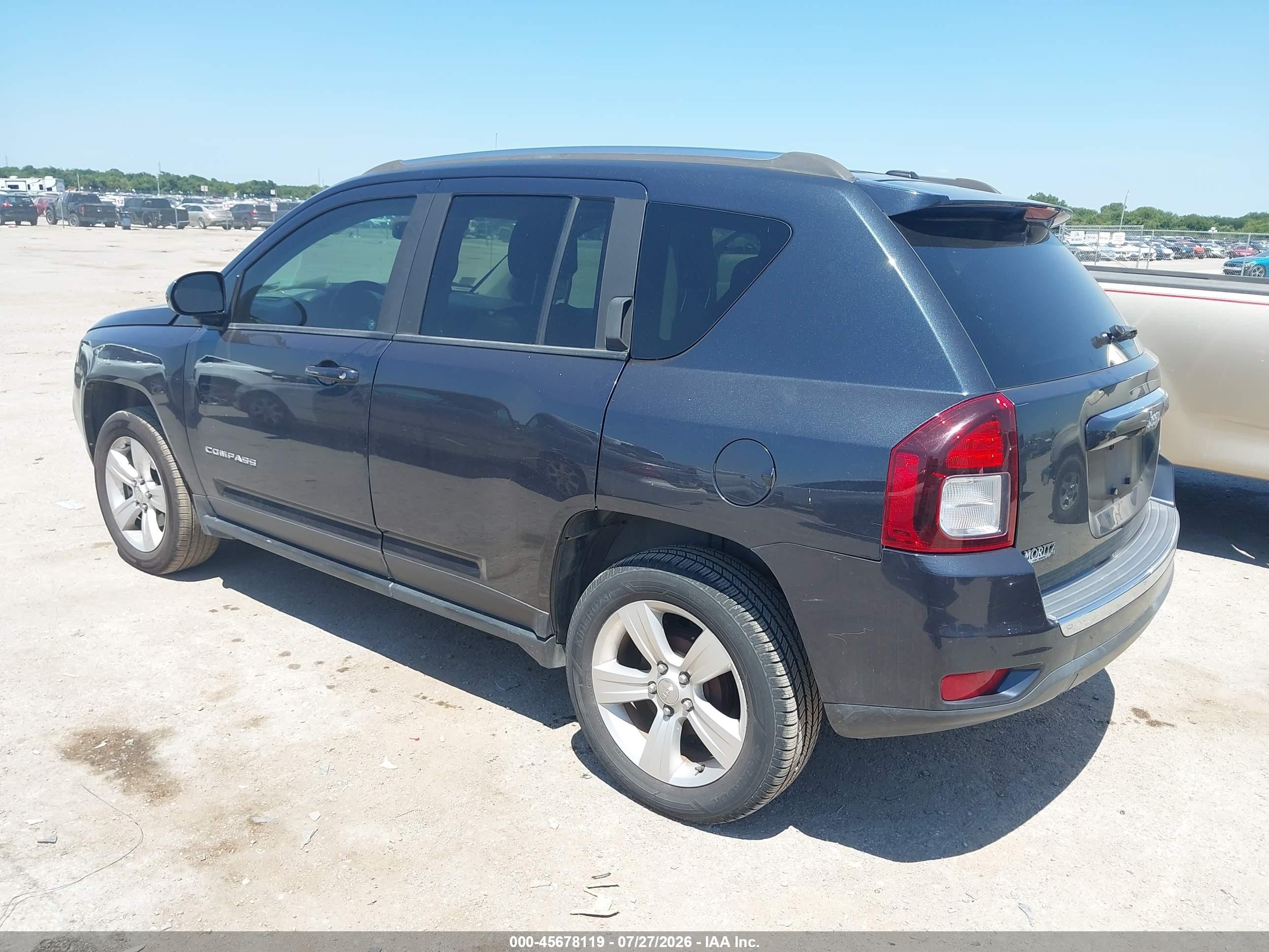 2015 Jeep Compass High Altitude Edition Black vin: 1C4NJCEAXFD334964