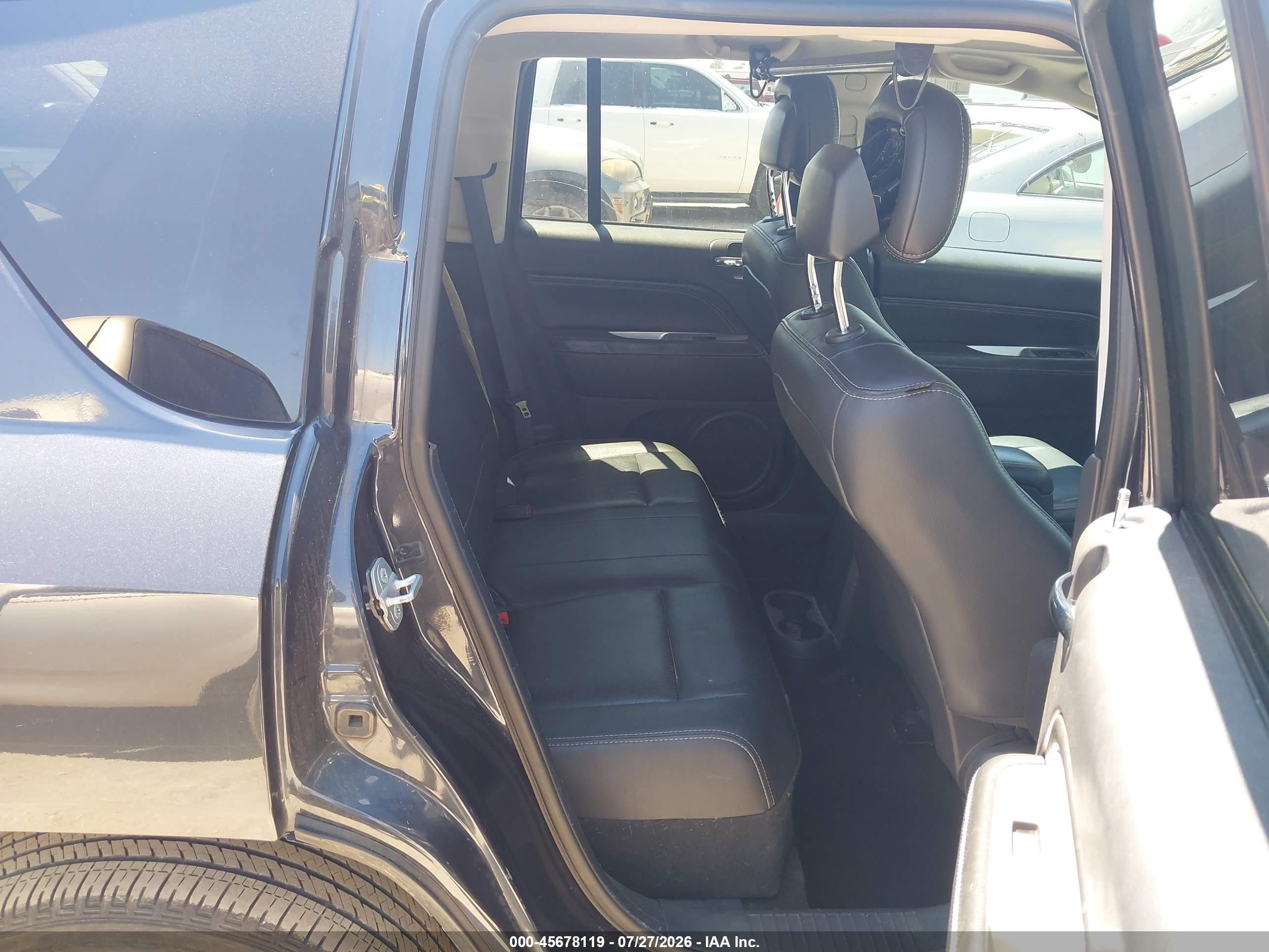 2015 Jeep Compass High Altitude Edition Black vin: 1C4NJCEAXFD334964