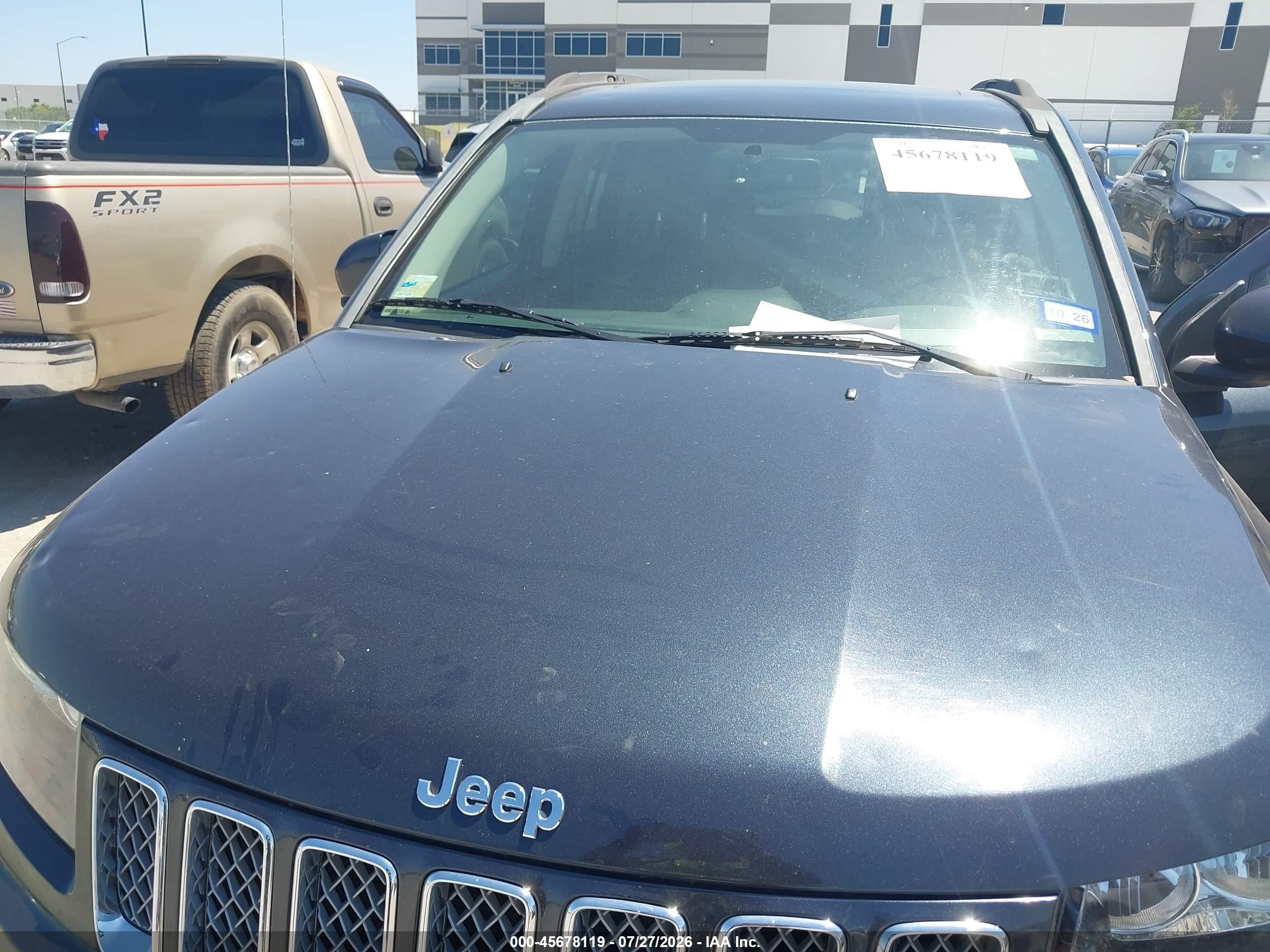 2015 Jeep Compass High Altitude Edition Black vin: 1C4NJCEAXFD334964