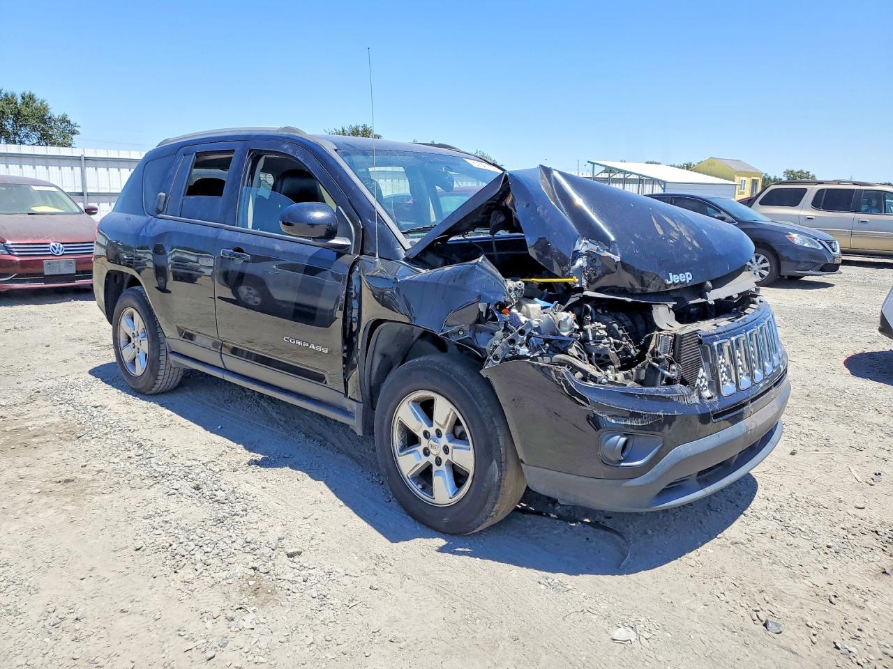 2016 Jeep Compass Latitude Черный vin: 1C4NJCEAXGD665982