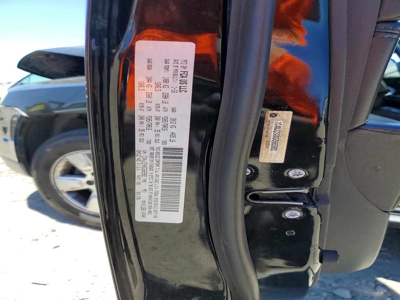 2016 Jeep Compass Latitude Черный vin: 1C4NJCEAXGD665982
