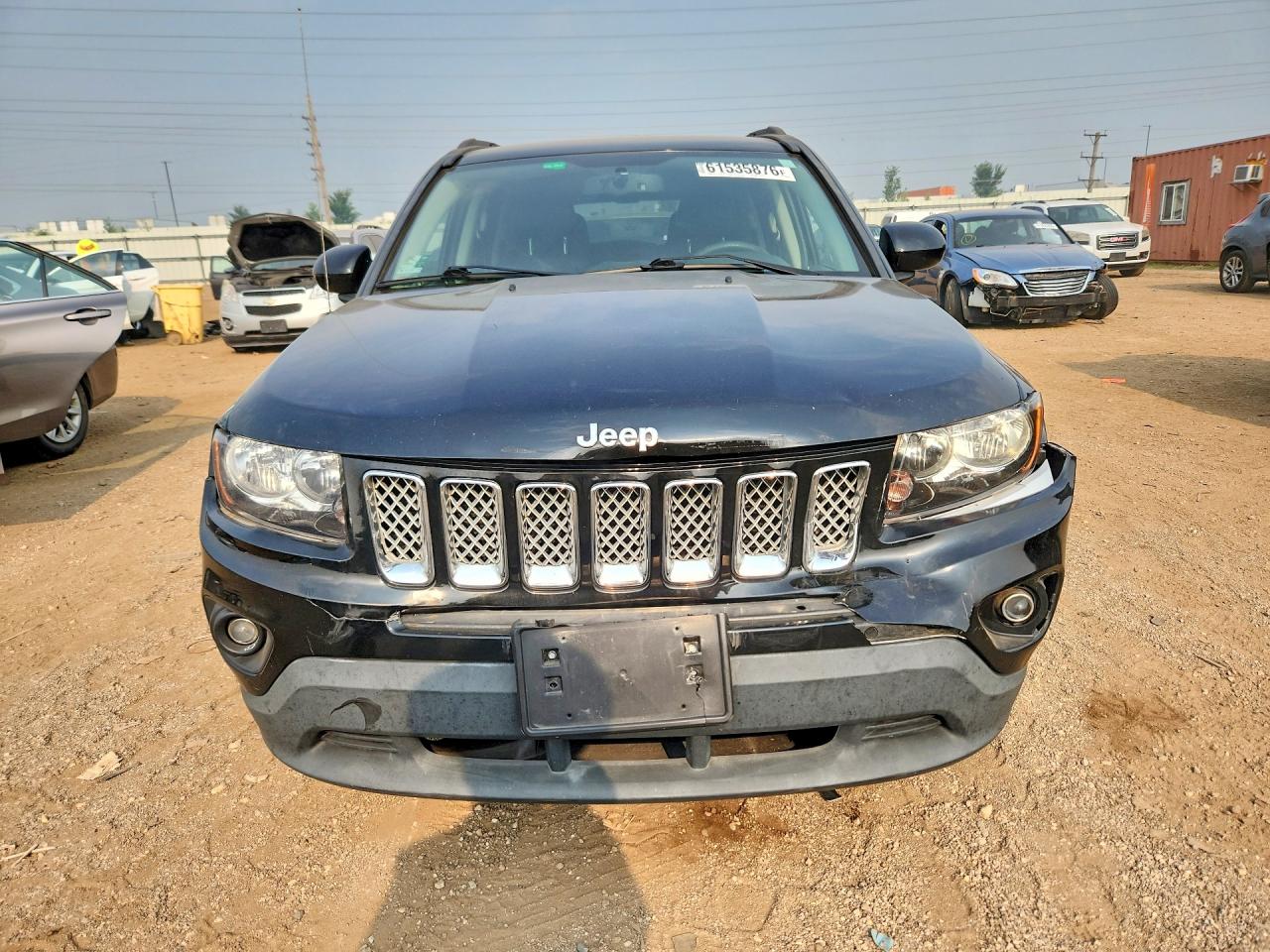 2014 Jeep Compass Latitude Black vin: 1C4NJCEB1ED696625