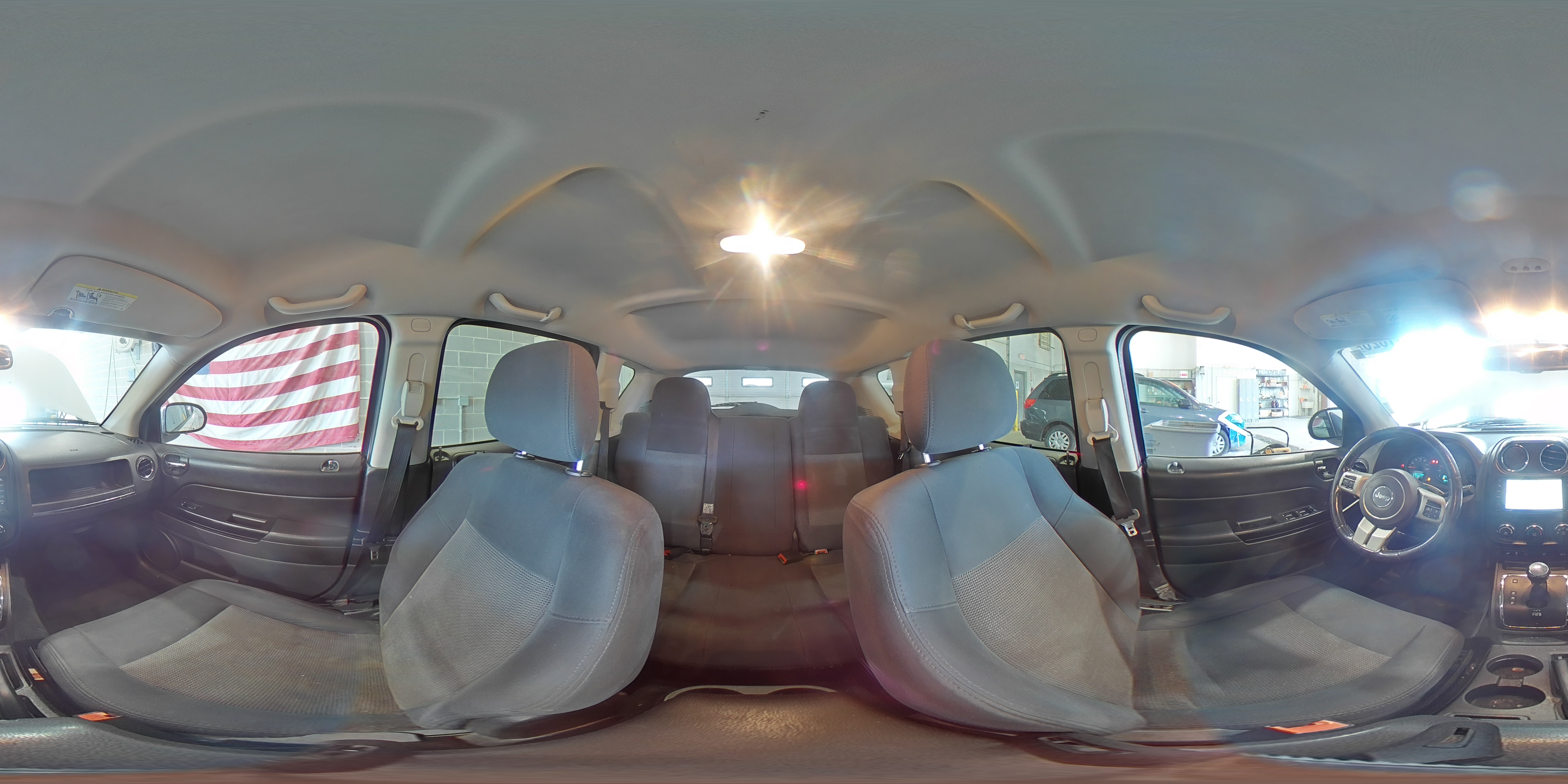 2012 Jeep Compass Latitude White vin: 1C4NJCEB2CD704437