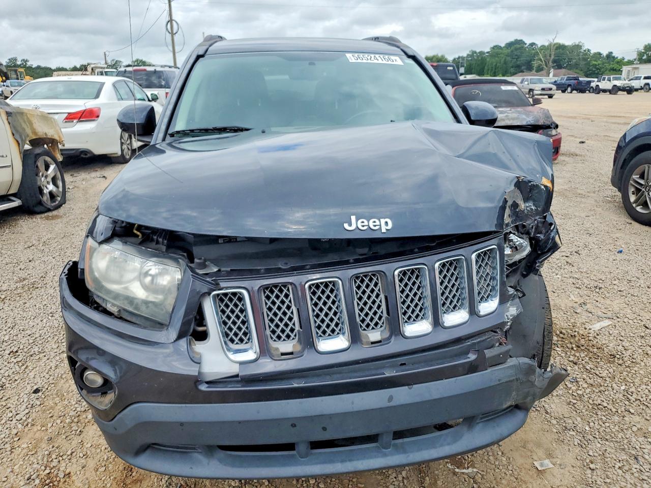 2014 Jeep Compass Latitude Blue vin: 1C4NJCEB3ED856830
