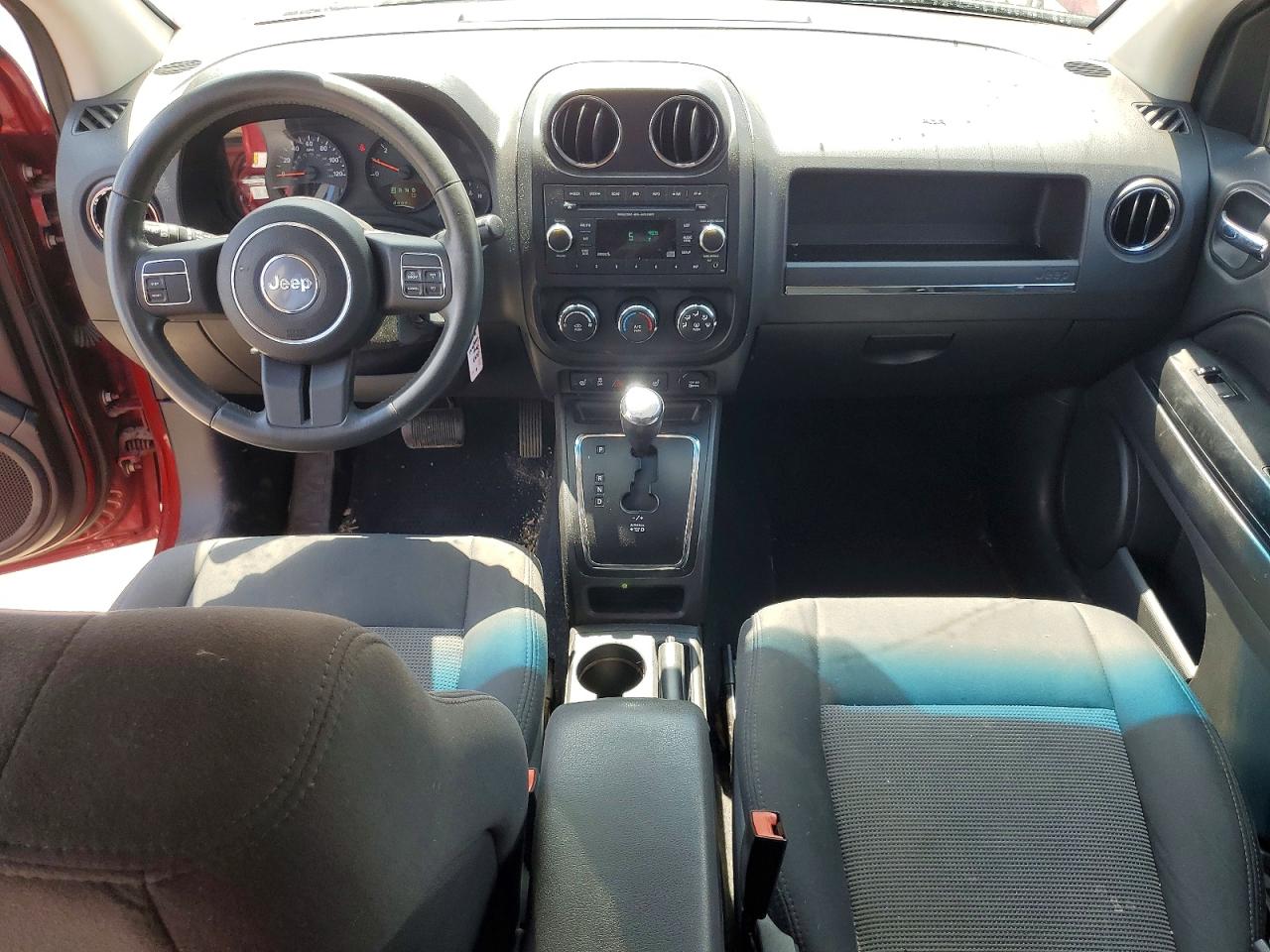 2012 Jeep Compass Latitude Красный vin: 1C4NJCEB4CD580185