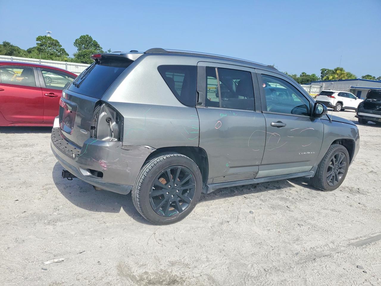 2012 Jeep Compass Latitude Black vin: 1C4NJCEB6CD522529