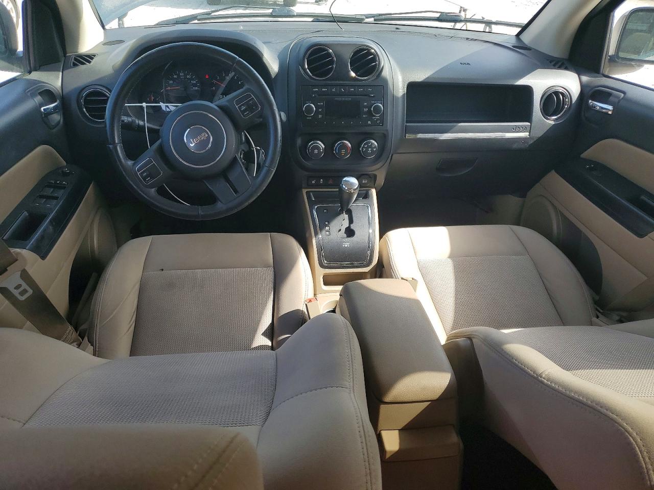 2012 Jeep Compass Latitude Black vin: 1C4NJCEB6CD522529
