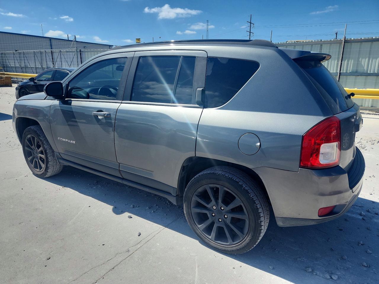 2013 Jeep Compass Latitude Серый vin: 1C4NJCEB7DD218546