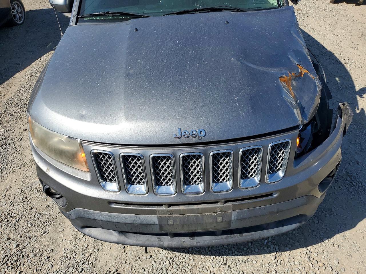 2014 Jeep Compass Latitude Gray vin: 1C4NJCEB7ED587120