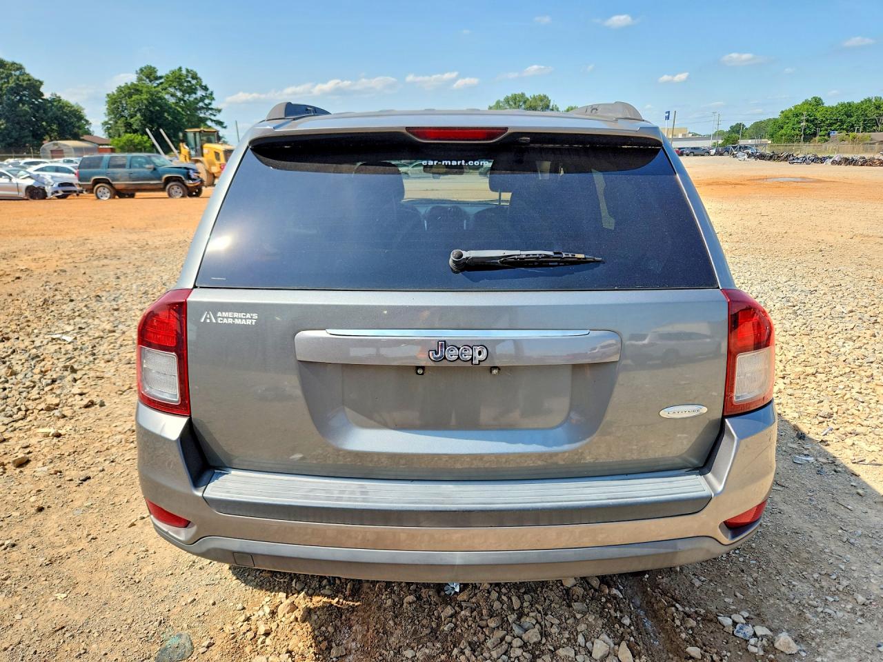 2014 Jeep Compass Latitude Gray vin: 1C4NJCEB9ED507932