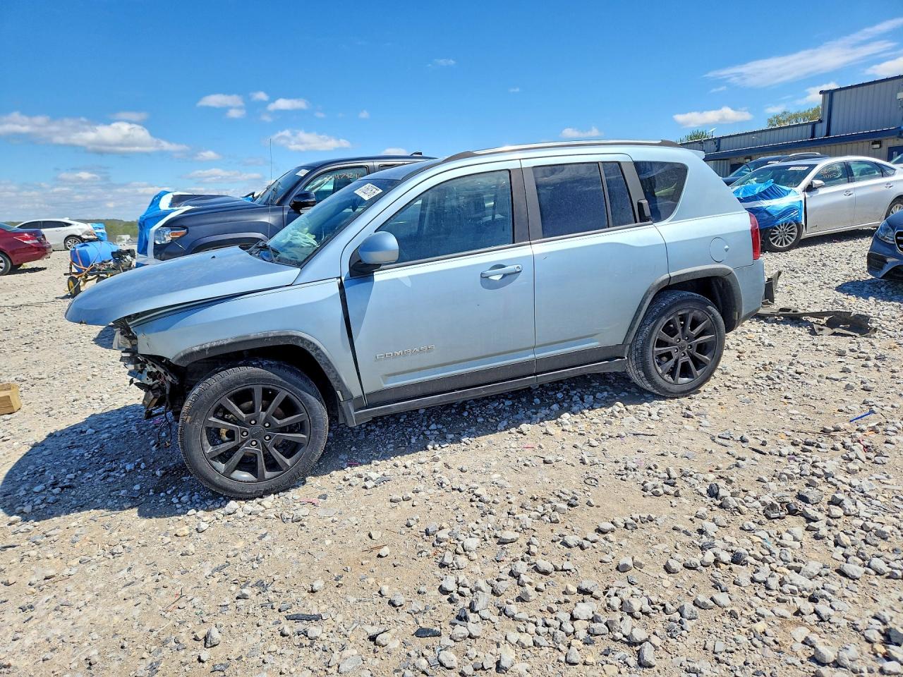 2014 Jeep Compass Sport Синий vin: 1C4NJDAB0ED566122
