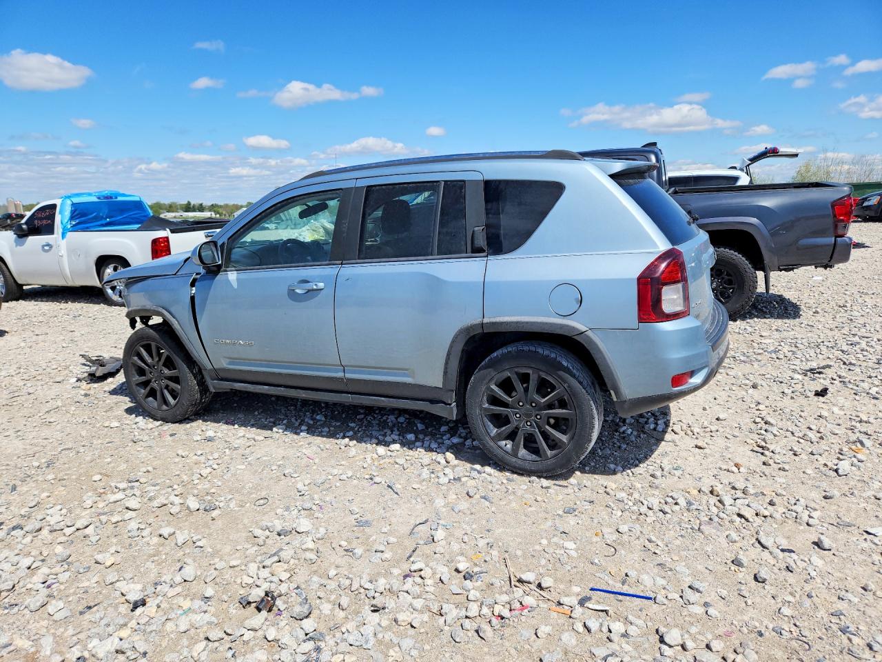 2014 Jeep Compass Sport Синий vin: 1C4NJDAB0ED566122