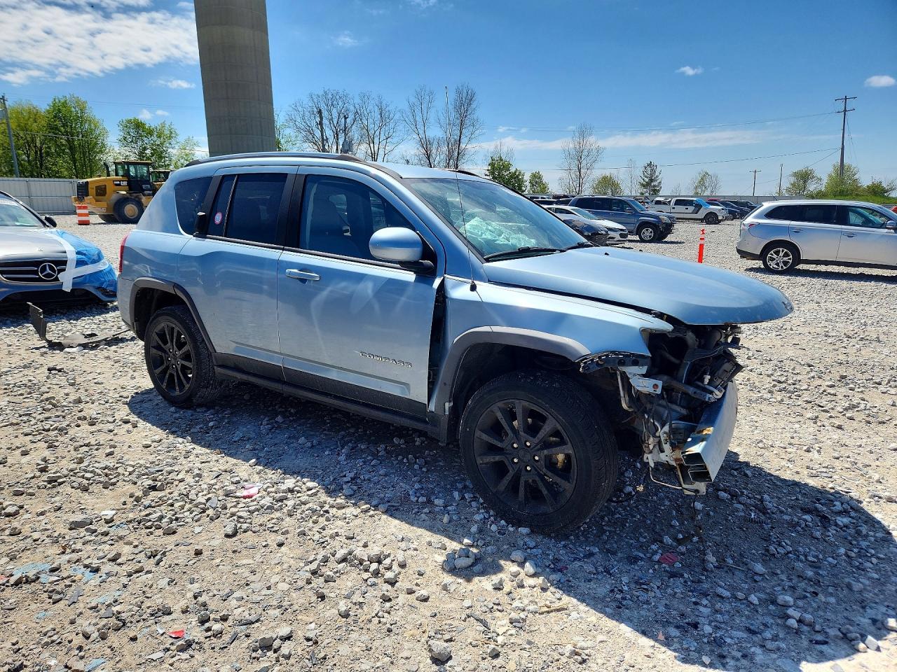 2014 Jeep Compass Sport Синий vin: 1C4NJDAB0ED566122