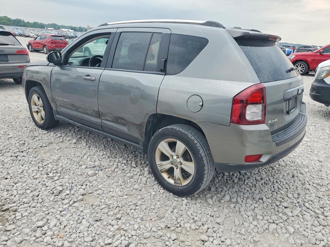 2014 Jeep Compass Sport Gray vin: 1C4NJDAB0ED608028