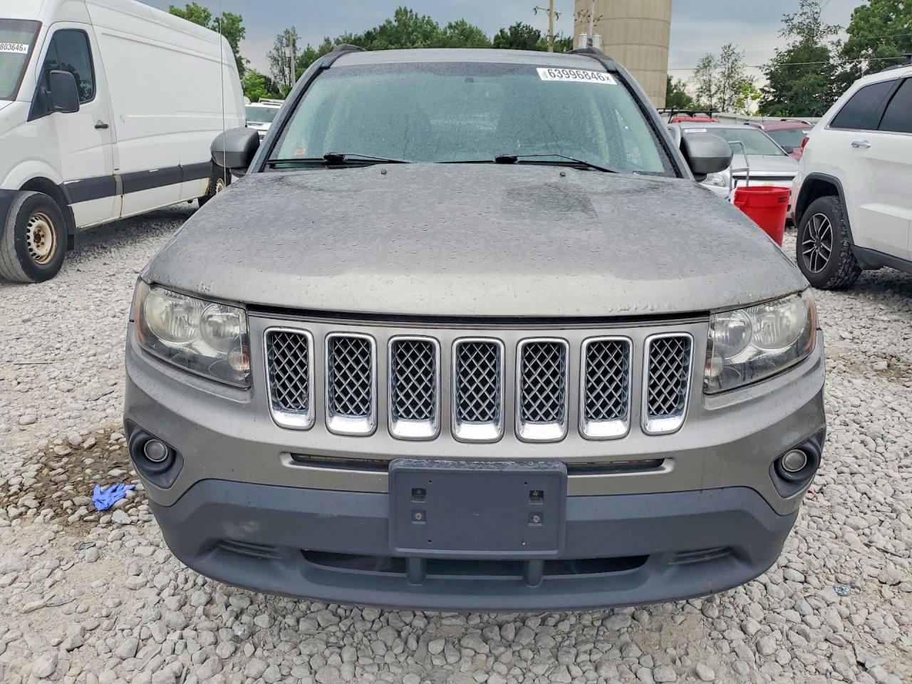 2014 Jeep Compass Sport Gray vin: 1C4NJDAB0ED608028