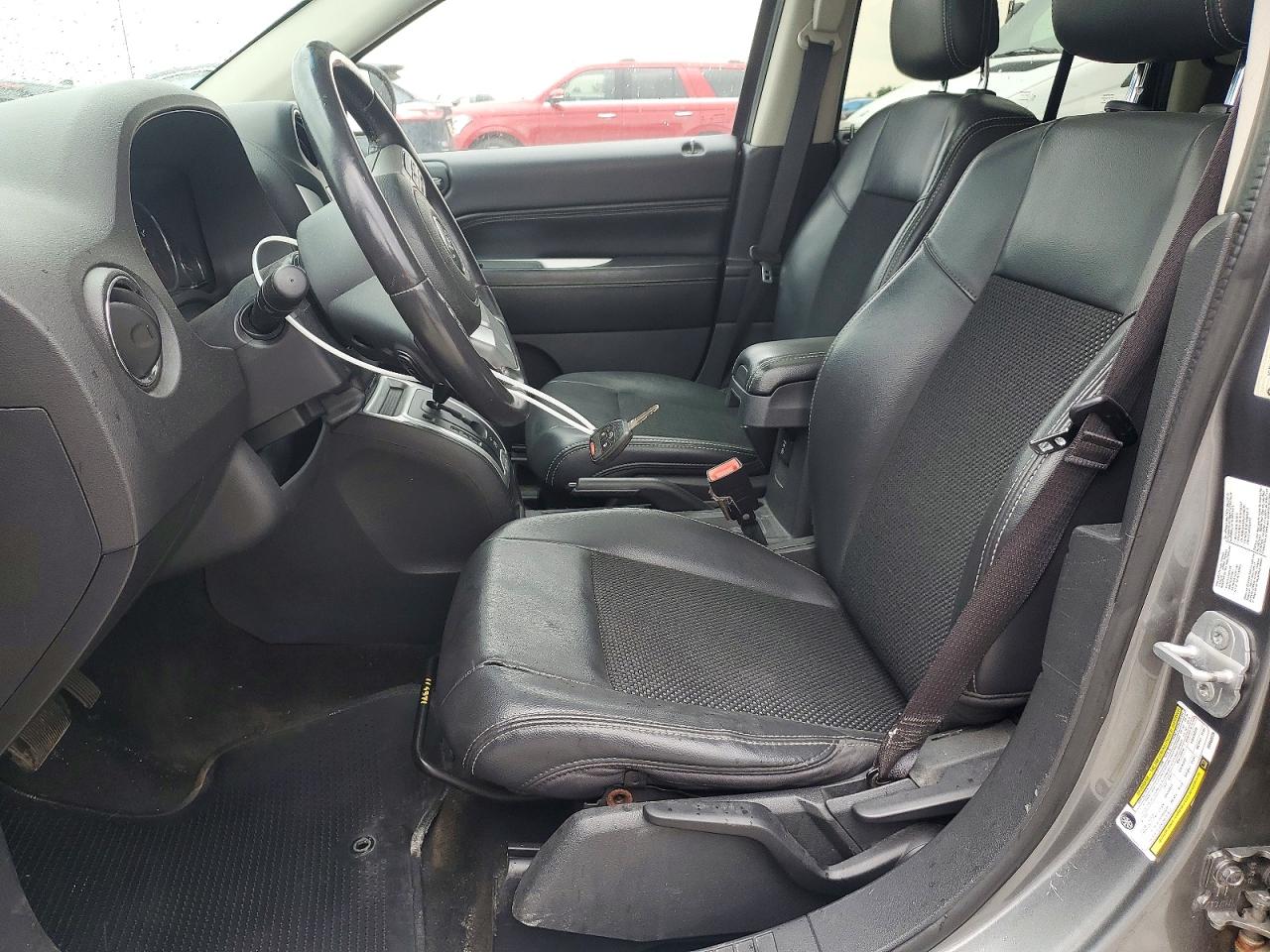 2014 Jeep Compass Sport Gray vin: 1C4NJDAB0ED608028