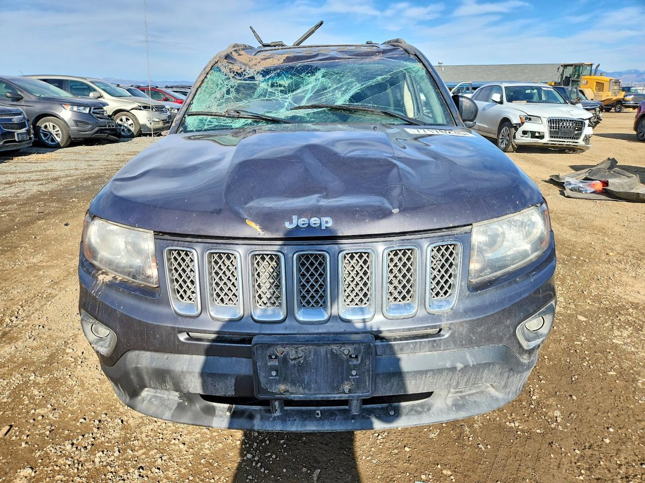 2015 Jeep Compass Sport Charcoal vin: 1C4NJDAB1FD338325