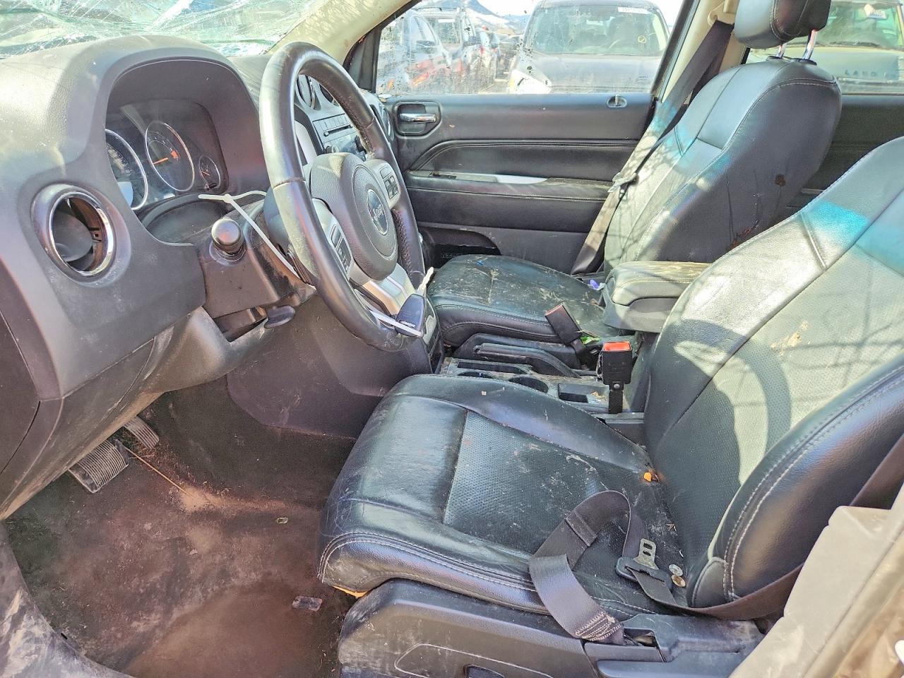 2015 Jeep Compass Sport Charcoal vin: 1C4NJDAB1FD338325