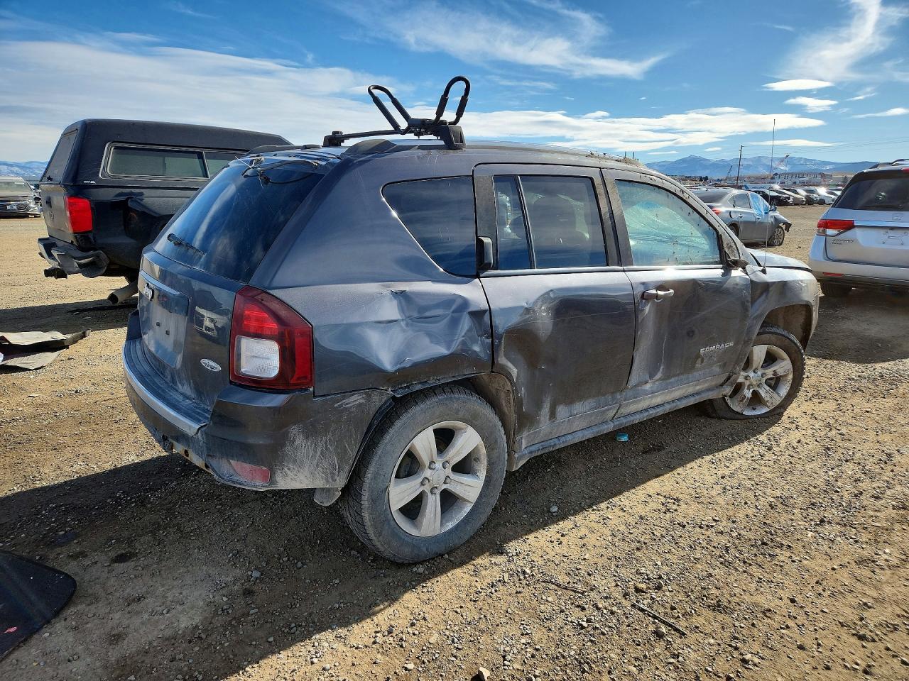 2015 Jeep Compass Sport Charcoal vin: 1C4NJDAB1FD338325