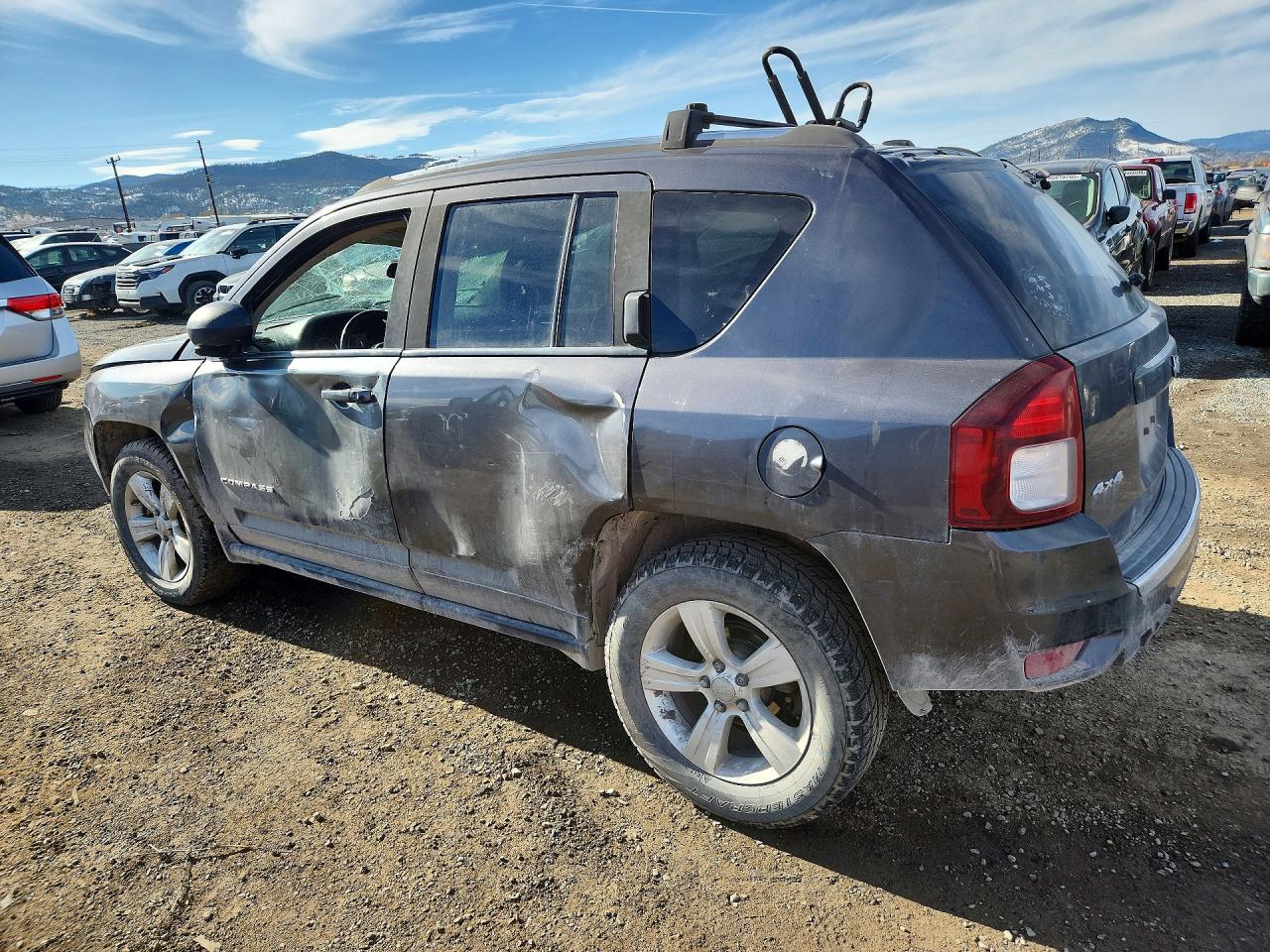 2015 Jeep Compass Sport Charcoal vin: 1C4NJDAB1FD338325