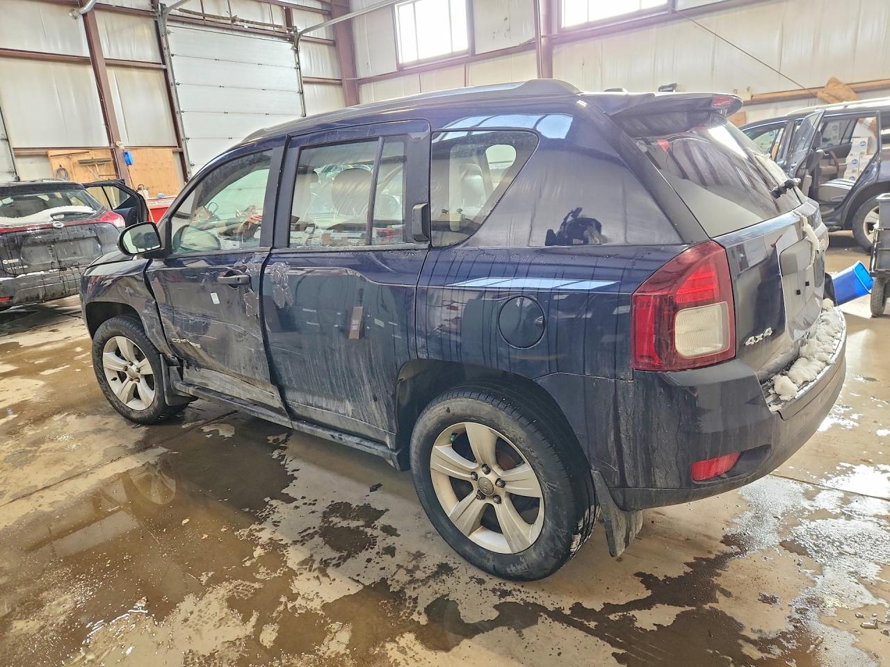 2014 Jeep Compass Sport Blue vin: 1C4NJDAB2ED683670
