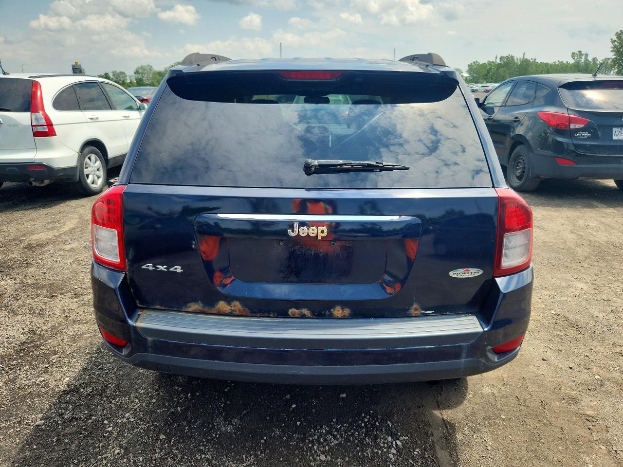 2014 Jeep Compass Sport Blue vin: 1C4NJDAB4ED566155