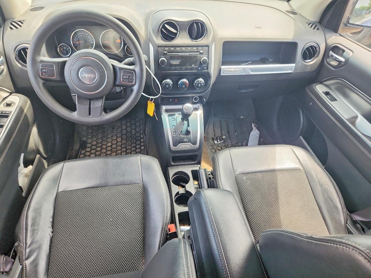 2014 Jeep Compass Sport Blue vin: 1C4NJDAB4ED566155