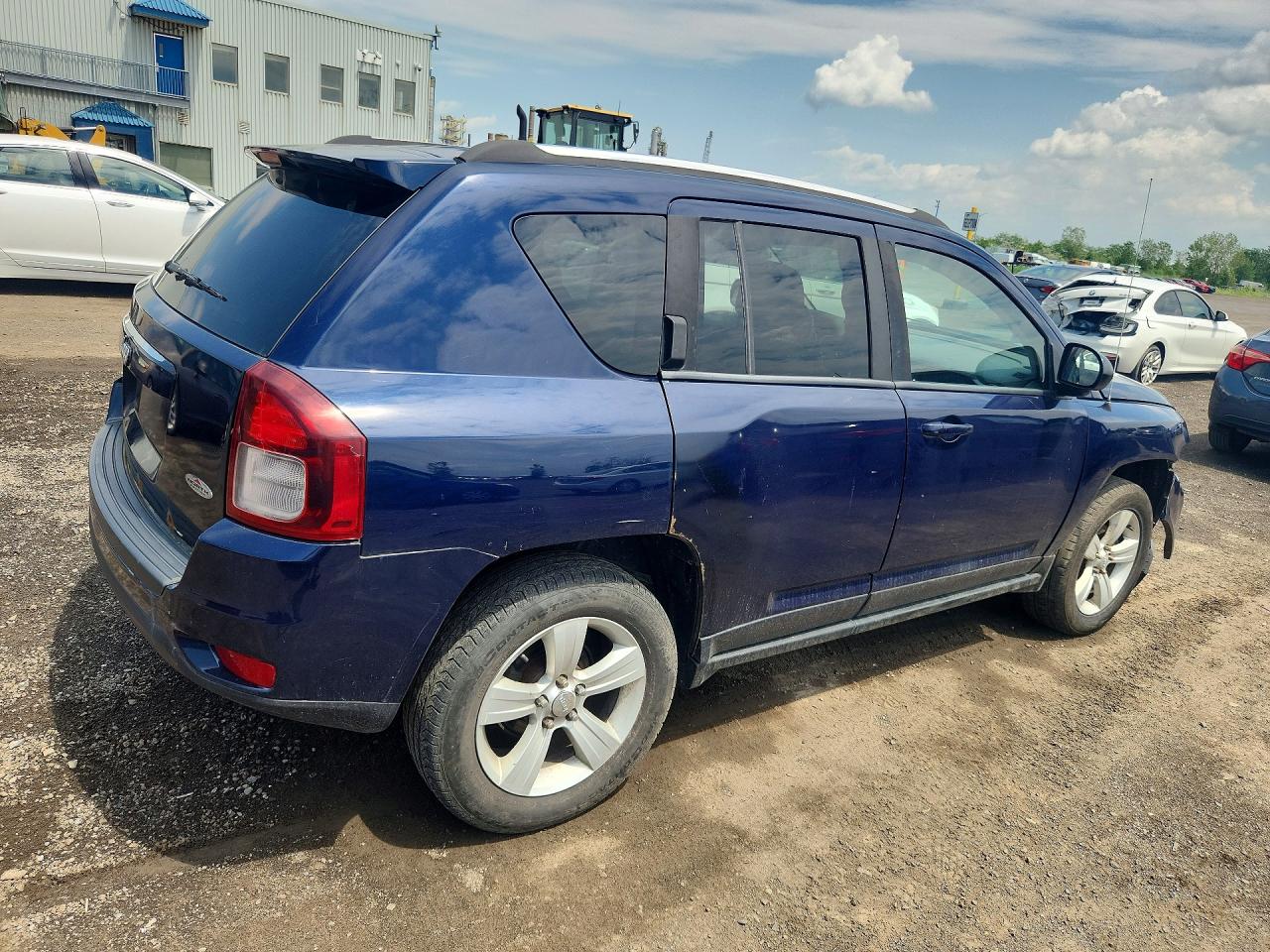 2014 Jeep Compass Sport Blue vin: 1C4NJDAB4ED566155