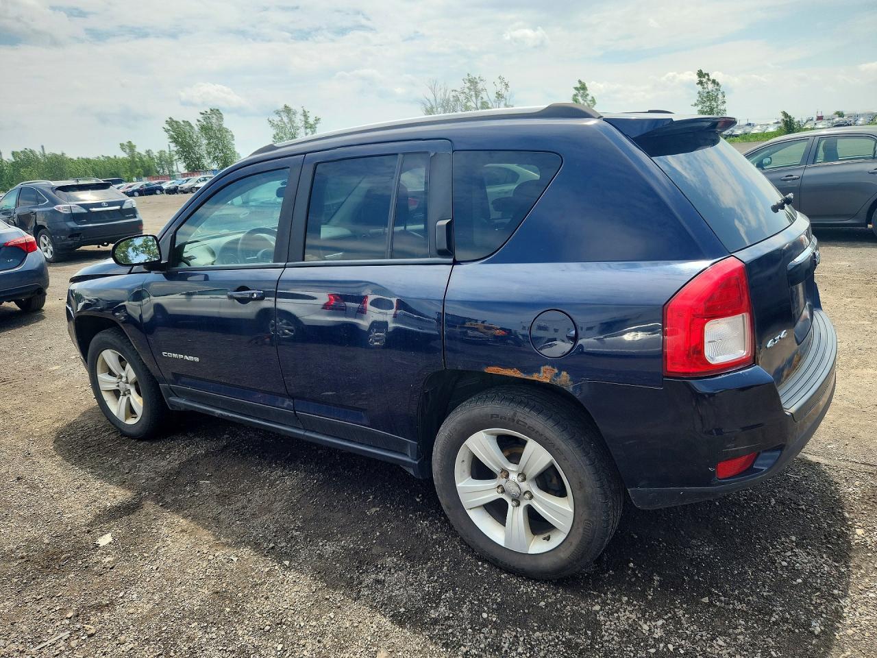 2014 Jeep Compass Sport Blue vin: 1C4NJDAB4ED566155