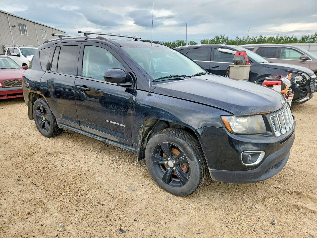 2015 Jeep Compass Sport Black vin: 1C4NJDAB4FD190395