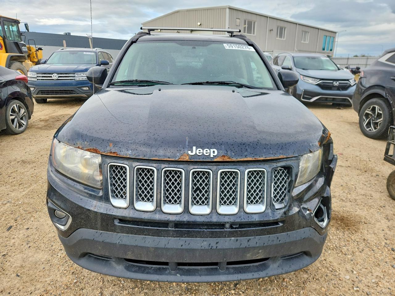 2015 Jeep Compass Sport Black vin: 1C4NJDAB4FD190395