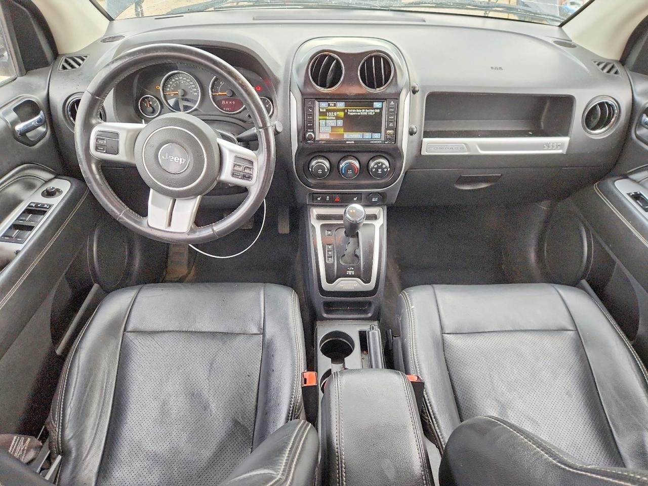 2015 Jeep Compass Sport Black vin: 1C4NJDAB4FD190395
