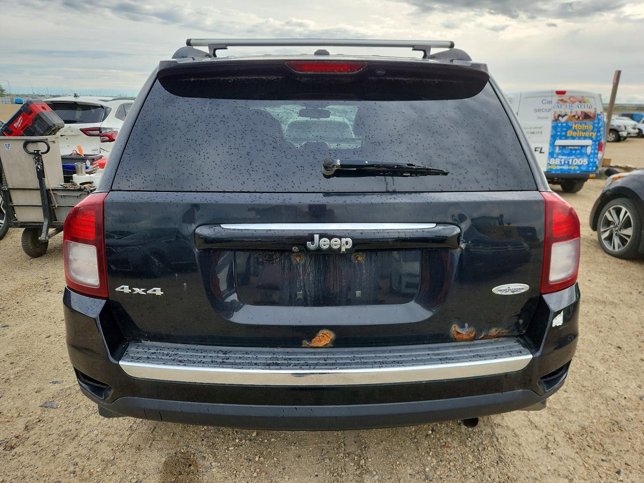 2015 Jeep Compass Sport Black vin: 1C4NJDAB4FD190395