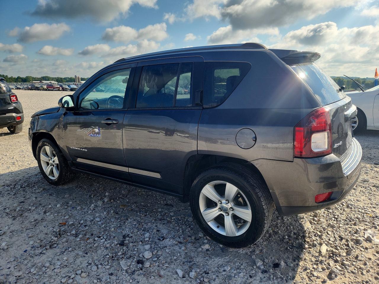 2014 Jeep Compass Sport Gray vin: 1C4NJDAB5ED918286