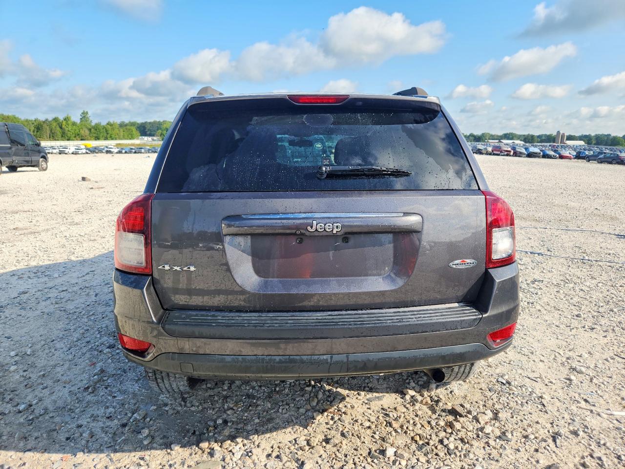 2014 Jeep Compass Sport Gray vin: 1C4NJDAB5ED918286