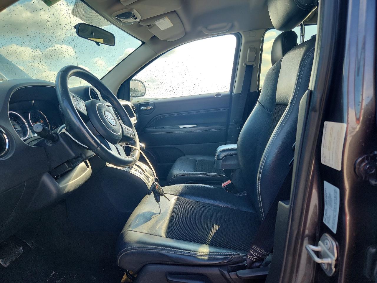 2014 Jeep Compass Sport Gray vin: 1C4NJDAB5ED918286